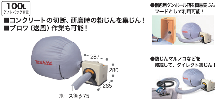 5☆好評 さくらショップマキタ Makita 411P 粉じん用集じん機